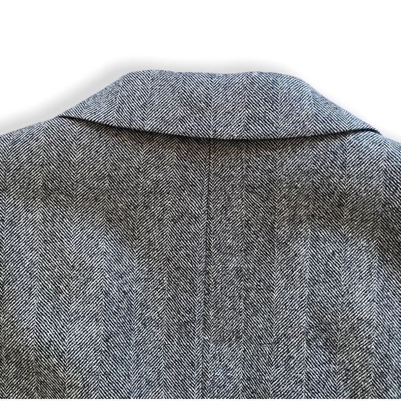 Saint Laurent herringbone wool overcoat - Picture 6 of 15